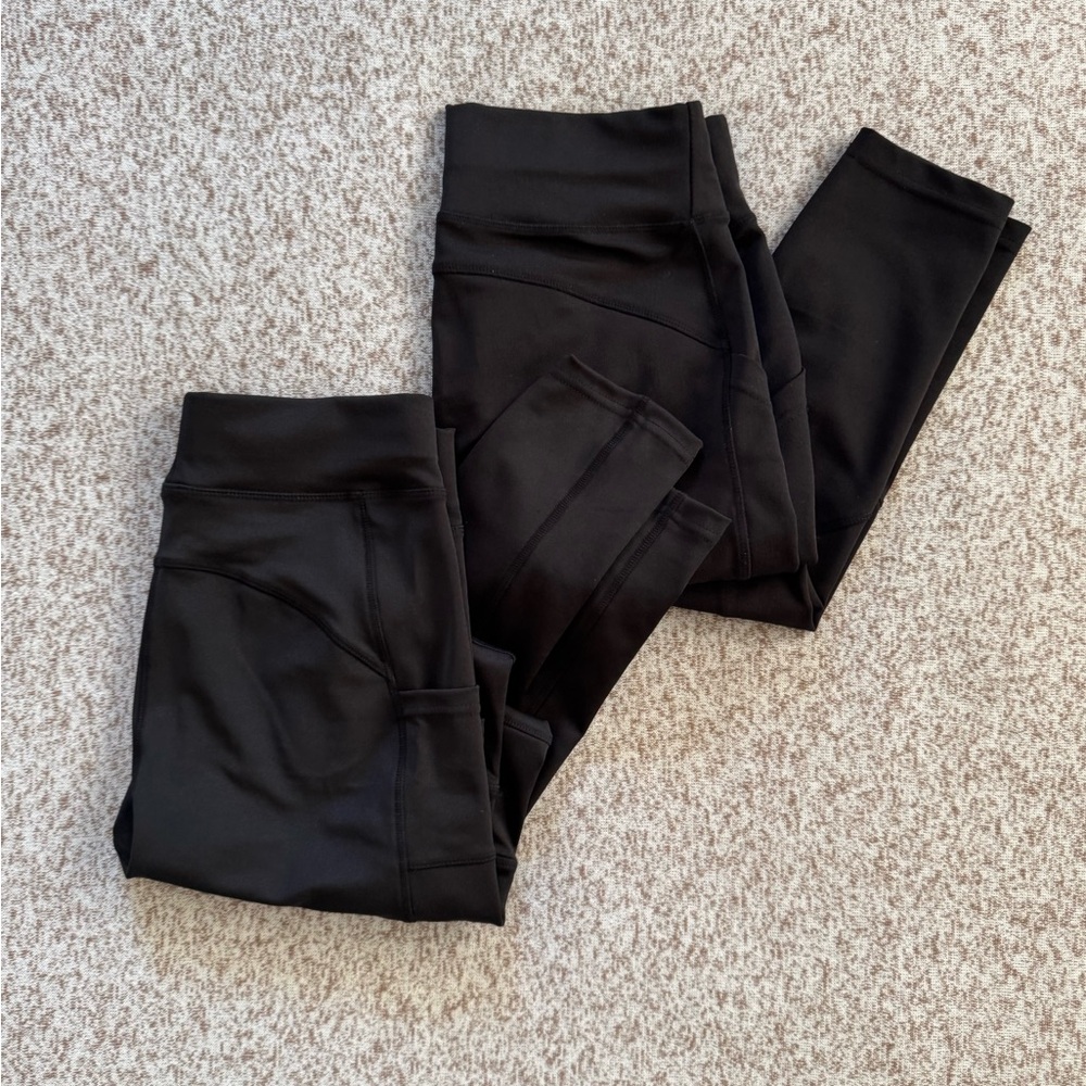 Bundle of Two POP Fit Black Leggings
